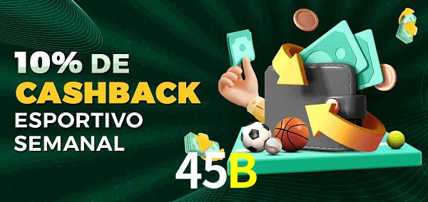 10% de bônus de cashback na 45B